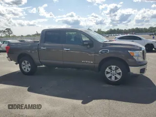 2017 Nissan Titan SV z VIN 1N6AA1EJ9HN543447, wystawiony jako Copart lot #57622105 z przebiegiem 105 975 mil mil oraz Nie do naprawy • Non repairable. Historia ofert i sprzedaży dostępna na DreamBid. Obrazek 4.