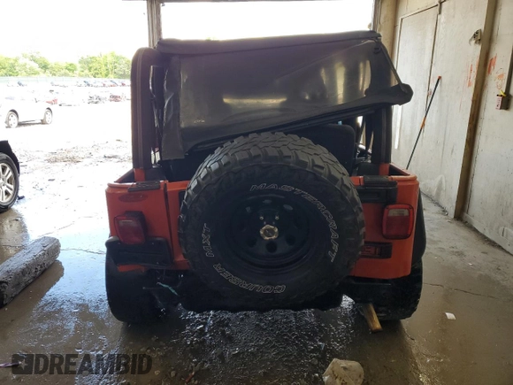 2006 Jeep Wrangler X с VIN 1J4FA39SX6P703094, выставлен на аукционе Copart как лот 55956695 с пробегом 146 413 миль миль и Списание • Salvage title. История ставок и продаж доступна на DreamBid. Изображение 6.