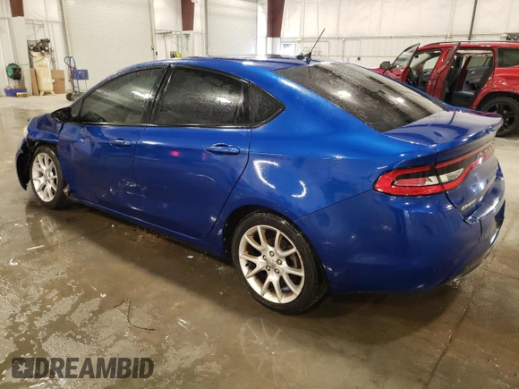 2013 Dodge Dart SXT with VIN 1C3CDFBAXDD147925, listed as a Copart auction lot 51631775 with 150,551 mi miles and Non repairable. Bid and sale history available at DreamBid. Image 2.