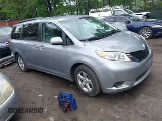 2011 Toyota Sienna LE AAS with VIN 5TDKK3DC8BS161317, listed as a IAAI auction lot 42523179 with 130,542 mi miles and . Bid and sale history available at DreamBid. Image 1.