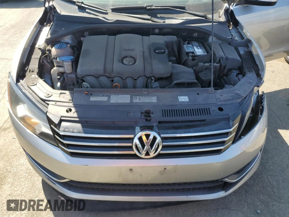 2013 Volkswagen Passat SE with VIN 1VWBP7A34DC042341, listed as a Copart auction lot 66894324 with 200,944 mi miles and Salvage title. Bid and sale history available at DreamBid. Image 11.