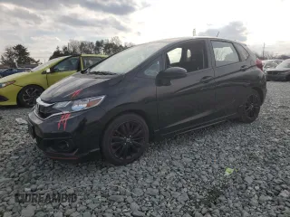 2018 Honda Fit Sport with VIN 3HGGK5G67JM704292, listed as a Copart auction lot 43375315 with 134,798 mi miles and Salvage Title. Bid and sale history available at DreamBid. Image 1.