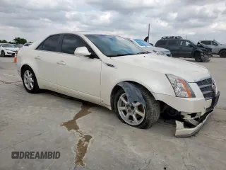 2009 Cadillac CTS RWD w/1SA with VIN 1G6DF577690146158, listed as a Copart auction lot 54942215 with 199,294 mi miles and Salvage Title. Bid and sale history available at carsss.com. Image 4.