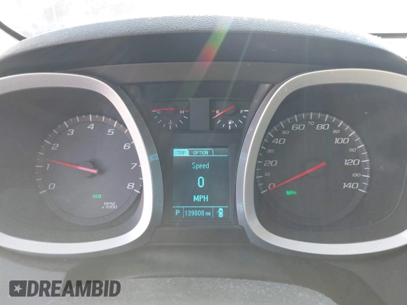 2017 Chevrolet Equinox LS with VIN 2GNALBEK8H1538714, listed as a IAAI auction lot 41841693 with 139,808 mi miles. Bid and sale history available at carsss.com. Image 7.