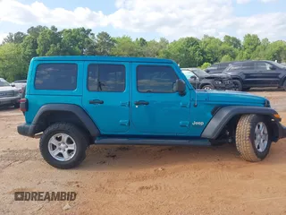 2020 Jeep Wrangler Unlimited Sport с VIN 1C4HJXDG4LW331133, выставлен на аукционе IAAI как лот 42154246 с пробегом 87 668 миль миль и . История ставок и продаж доступна на DreamBid. Изображение 13.