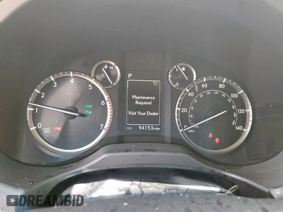2020 Lexus GX 460 Premium with VIN JTJAM7BX3L5258643, listed as a Copart auction lot 61577515 with 94,153 mi miles and Salvage title. Bid and sale history available at DreamBid. Image 9.