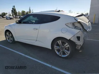 2016 Hyundai Veloster with VIN KMHTC6AD2GU289258, listed as a Copart auction lot 65821443 with 64,420 mi miles. Bid and sale history available at carsss.com. Image 2.