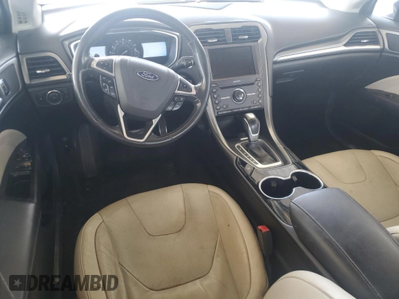 2016 Ford Fusion Titanium with VIN 3FA6P0K90GR344574, listed as a Copart auction lot 62486735 with 172,495 mi miles and Salvage title. Bid and sale history available at DreamBid. Image 8.