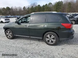 2020 Nissan Pathfinder SL with VIN 5N1DR2CN5LC591712, listed as a Copart auction lot 45748505 with 197,712 mi miles and Salvage Title. Bid and sale history available at carsss.com. Image 2.