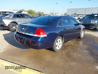 2007 Chevrolet Impala LT with VIN 2G1WT58K679261680, listed as a IAAI auction lot 41872149 with 260,772 mi miles and . Bid and sale history available at DreamBid. Image 4.