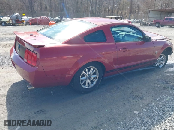 2009 Ford Mustang with VIN 1ZVHT80N695136392, listed as a IAAI auction lot 41509619 with 141,563 mi miles and . Bid and sale history available at carsss.com. Image 4.