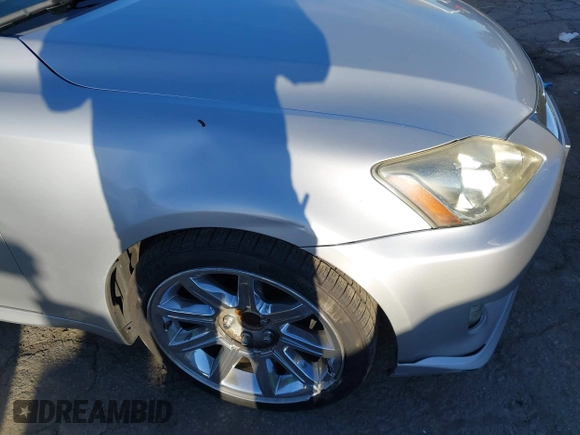 2008 Lexus IS 250 with VIN JTHBK262682066459, listed as a IAAI auction lot 41643393 with 156,091 mi miles and . Bid and sale history available at DreamBid. Image 18.