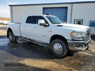 2024 Ram 3500 Longhorn with VIN 3C63RRNL8RG149556, listed as a Copart auction lot 58058734 with 83 mi miles and Clean Title. Bid and sale history available at carsss.com. Image 4.