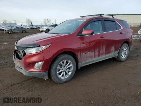 2019 Chevrolet Equinox LT with VIN 2GNAXUEV8K6117371, listed as a Copart auction lot 47997095 with 183,808 mi miles and Salvage Title. Bid and sale history available at DreamBid. Image 1.
