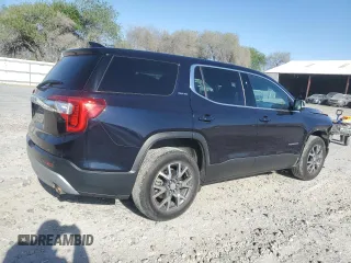 2021 GMC Acadia SLE with VIN 1GKKNKLA4MZ162407, listed as a Copart auction lot 49963725 with 141,122 mi miles and Salvage Title. Bid and sale history available at DreamBid. Image 3.
