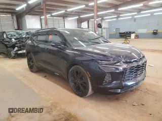 2020 Chevrolet Blazer RS with VIN 3GNKBKRS2LS567270, listed as a Copart auction lot 46667955 with Not provided miles and Salvage title. Bid and sale history available at DreamBid. Image 4.