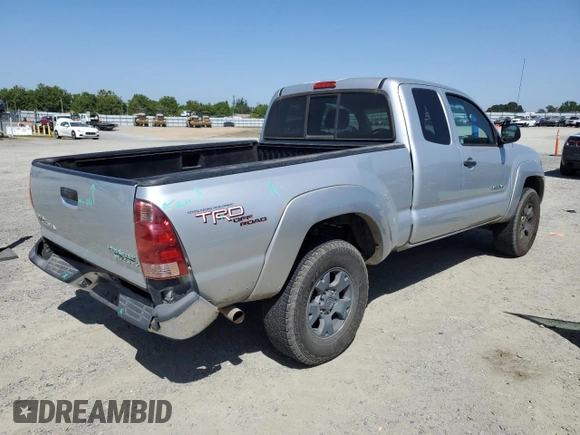 2007 Toyota Tacoma PreRunner with VIN 5TETU62N17Z394941, listed as a Copart auction lot 53794775 with 169,214 mi miles and Salvage Title. Bid and sale history available at carsss.com. Image 3.