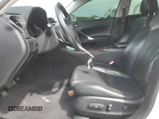 2006 Lexus IS 250 with VIN JTHBK262865016822, listed as a Copart auction lot 53750395 with 207,438 mi miles and Salvage Title. Bid and sale history available at DreamBid. Image 7.