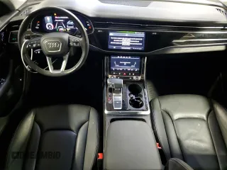 2023 Audi Q8 Premium with VIN WA1AVBF17PD020440, listed as a Copart auction lot 87322714 with 9,963 mi miles and Salvage title. Bid and sale history available at DreamBid. Image 8.