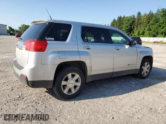 2010 GMC Terrain SLE-1 with VIN 2CTALBEW1A6345975, listed as a Copart auction lot 61572345 with 246,999 mi miles and Salvage title. Bid and sale history available at DreamBid. Image 3.