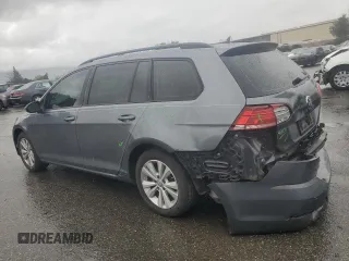 2018 Volkswagen Golf SportWagen S with VIN 3VW117AUXJM752313, listed as a Copart auction lot 44076685 with 105,527 mi miles and Salvage Title. Bid and sale history available at carsss.com. Image 2.