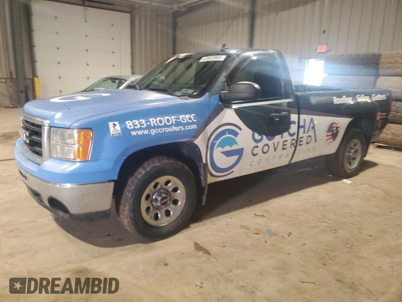 2011 GMC Sierra 1500 with VIN 1GTN2VEA5BZ112595, listed as a Copart auction lot 43603965 with 141,038 mi miles and Salvage Title. Bid and sale history available at DreamBid. Image 1.