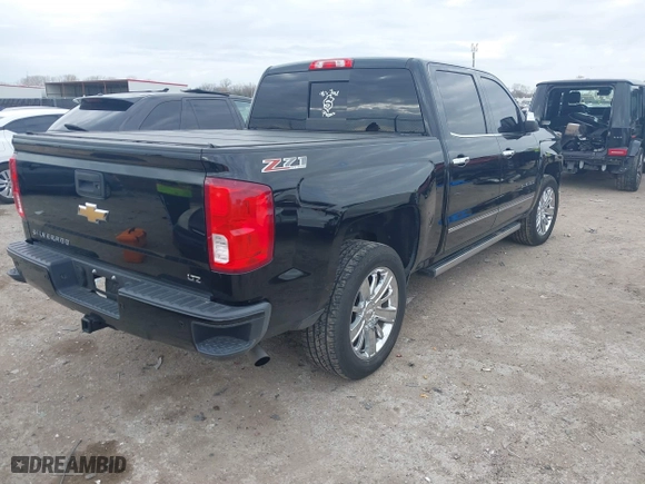 2017 Chevrolet Silverado 1500 LTZ with VIN 3GCUKSEJ0HG471081, listed as a IAAI auction lot 41126259 with 40,551 mi miles. Bid and sale history available at carsss.com. Image 4.