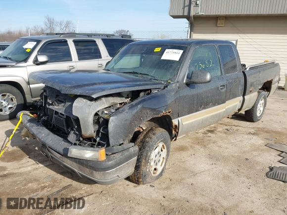 2003 Chevrolet Silverado 1500 with VIN 2GCEK19T231219036, listed as a IAAI auction lot 41771844 with 260,013 mi miles. Bid and sale history available at carsss.com. Image 18.