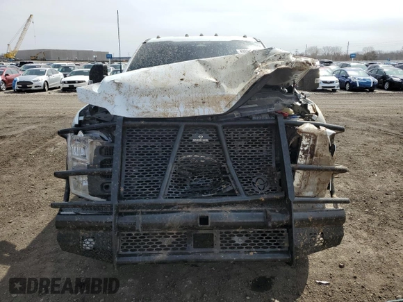 2023 Ford F-250 XL with VIN 1FT8W2BT4PEC55607, listed as a Copart auction lot 49892185 with 66,628 mi miles and Salvage Title. Bid and sale history available at DreamBid. Image 5.