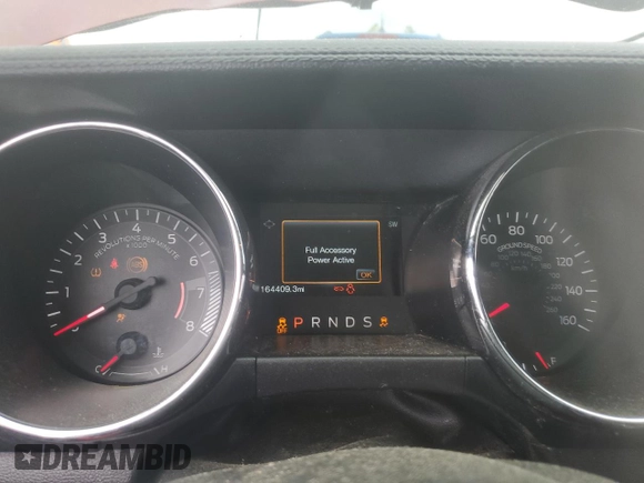 2016 Ford Mustang V6 with VIN 1FATP8EM4G5308066, listed as a Copart auction lot 57511745 with 164,409 mi miles and Salvage title. Bid and sale history available at DreamBid. Image 9.