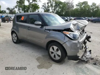 2016 Kia Soul with VIN KNDJN2A28G7355503, listed as a Copart auction lot 51492385 with 92,207 mi miles and Salvage Title. Bid and sale history available at carsss.com. Image 4.