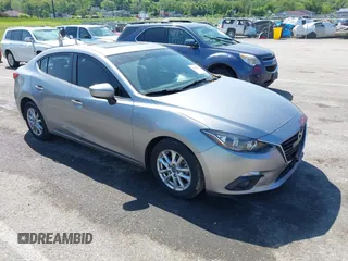 2015 Mazda 3 i Grand Touring with VIN 3MZBM1W71FM182012, listed as a IAAI auction lot 42216129 with 50,804 mi miles and . Bid and sale history available at DreamBid. Image 1.
