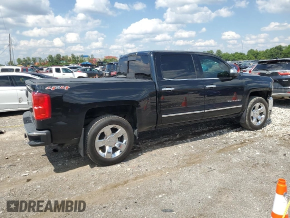2016 Chevrolet Silverado 1500 LTZ with VIN 3GCUKSEJ7GG382123, listed as a Copart auction lot 63068184 with 158,096 mi miles and Salvage Title. Bid and sale history available at DreamBid. Image 3.