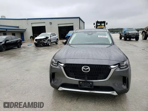 2024 Mazda CX-90 Premium with VIN JM3KKDHA5R1110905, listed as a Copart auction lot 42195375 with 17,575 mi miles and Salvage title. Bid and sale history available at DreamBid. Image 15.