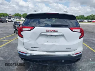 2024 GMC Terrain SLT с VIN 3GKALVEG7RL261595, выставлен на аукционе IAAI как лот 42355879 с пробегом 35 990 миль миль и . История ставок и продаж доступна на DreamBid. Изображение 6.