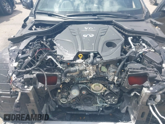 2024 Infiniti Q50 Sensory with VIN JN1EV7CP2RM601184, listed as a IAAI auction lot 41905917 with 3,448 mi miles and . Bid and sale history available at DreamBid. Image 10.