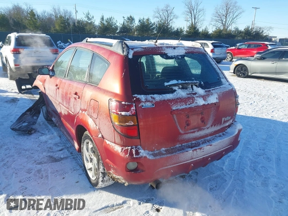 2008 Pontiac Vibe with VIN 5Y2SL67848Z422794, listed as a IAAI auction lot 41339618 with Not Provided miles. Bid and sale history available at carsss.com. Image 3.