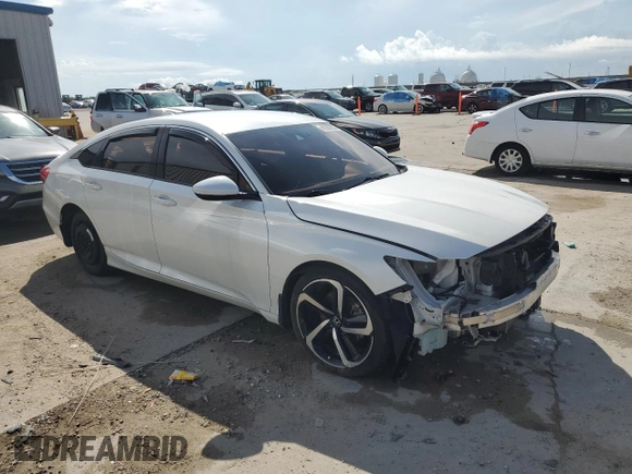 2020 Honda Accord Sport z VIN 1HGCV1F38LA102619, wystawiony jako Copart lot #60886935 z przebiegiem 76 944 mil mil oraz Nie do naprawy • Non repairable. Historia ofert i sprzedaży dostępna na DreamBid. Obrazek 4.
