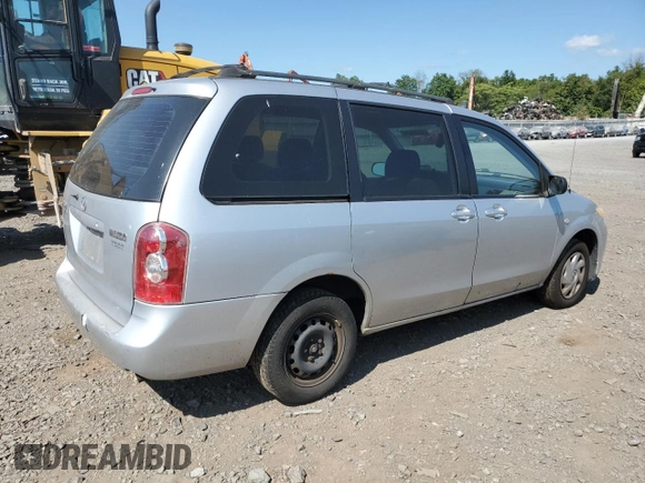 2006 Mazda MPV LX z VIN JM3LW28A660556964, wystawiony jako Copart lot #69689034 z przebiegiem 139 769 mil mil oraz Szkoda całkowita • Salvage title. Historia ofert i sprzedaży dostępna na DreamBid. Obrazek 3.