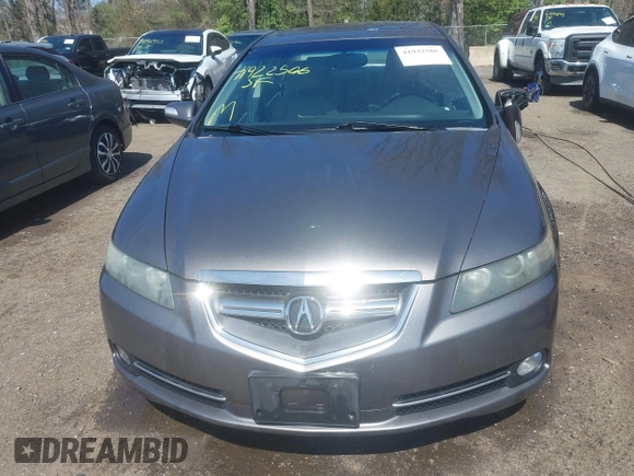 2008 Acura TL Type-S with VIN 19UUA76558A051303, listed as a IAAI auction lot 41922506 with 208,776 mi miles. Bid and sale history available at carsss.com. Image 12.