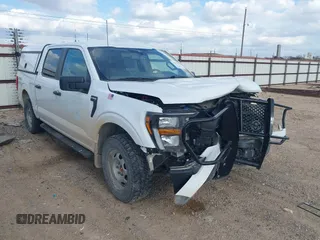 2023 Ford F-150 XL with VIN 1FTFW1E54PKD38809, listed as a IAAI auction lot 41656998 with 29,343 mi miles. Bid and sale history available at carsss.com. Image 1.
