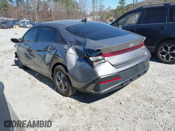 2024 Hyundai Elantra SE with VIN KMHLL4DG3RU723300, listed as a IAAI auction lot 41640311 with 20,059 mi miles and . Bid and sale history available at DreamBid. Image 3.