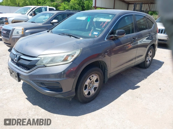 2015 Honda CR-V LX with VIN 2HKRM3H35FH509721, listed as a IAAI auction lot 42048149 with 262,759 mi miles and . Bid and sale history available at carsss.com. Image 17.