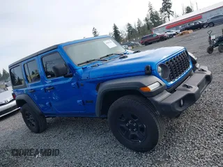 2024 Jeep Wrangler Willys with VIN 1C4PJXDG6RW287267, listed as a IAAI auction lot 41981301 with 8,996 mi miles and . Bid and sale history available at carsss.com. Image 14.