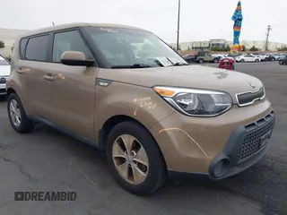 2014 Kia Soul with VIN KNDJN2A22E7092910, listed as a IAAI auction lot 42105254 with 81,246 mi miles. Bid and sale history available at carsss.com. Image 1.