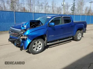 2018 GMC Canyon 4WD SLE z VIN 1GTG6CEN0J1262745, wystawiony jako Copart lot #54671585 z przebiegiem Nie podano mil oraz Szkoda całkowita • Salvage title. Historia ofert i sprzedaży dostępna na DreamBid. Obrazek 1.