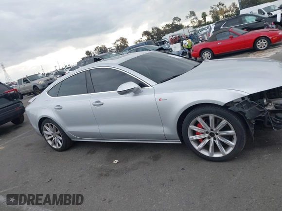 2013 Audi A7 3.0 Premium Plus with VIN WAUYGAFC7DN076830, listed as a IAAI auction lot 41447727 with 107,517 mi miles. Bid and sale history available at carsss.com. Image 14.