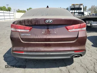 2018 Kia Optima LX with VIN 5XXGT4L39JG265308, listed as a Copart auction lot 72039304 with 114,651 mi miles and Salvage Title. Bid and sale history available at DreamBid. Image 6.