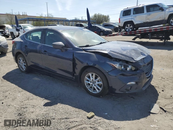 2015 Mazda 3 i Grand Touring with VIN 3MZBM1W78FM137066, listed as a Copart auction lot 54691605 with 83,241 mi miles and Salvage title. Bid and sale history available at DreamBid. Image 4.