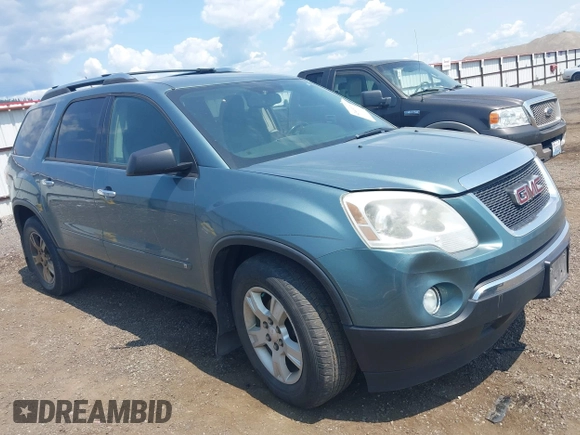 2009 GMC Acadia SLE1 z VIN 1GKEV13D09J158913, wystawiony jako IAAI lot #42449116 z przebiegiem 161 072 mil mil oraz . Historia ofert i sprzedaży dostępna na DreamBid. Obrazek 1.